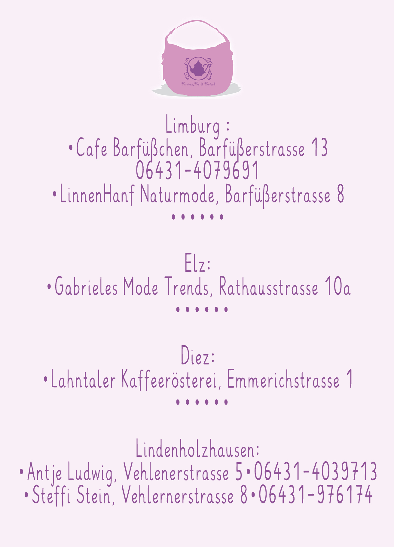 Flyer Handtaschenbörse 2018RS